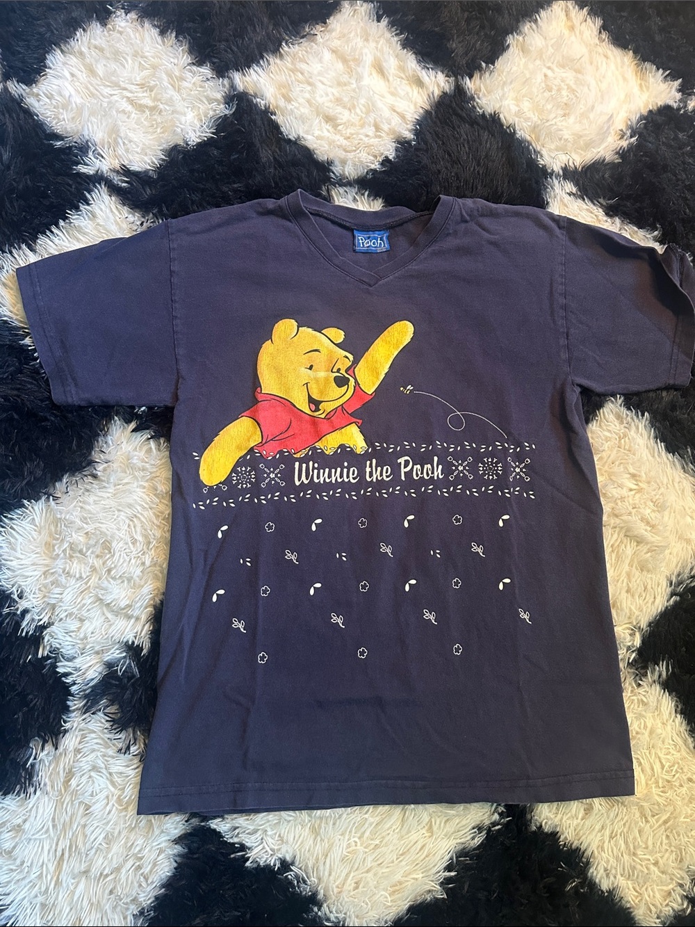 Winnie the Navy Graphic Tee